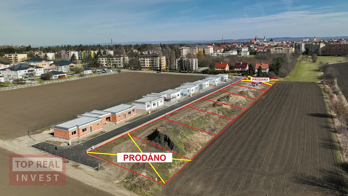 Prodej stavebního pozemku 607 m²
